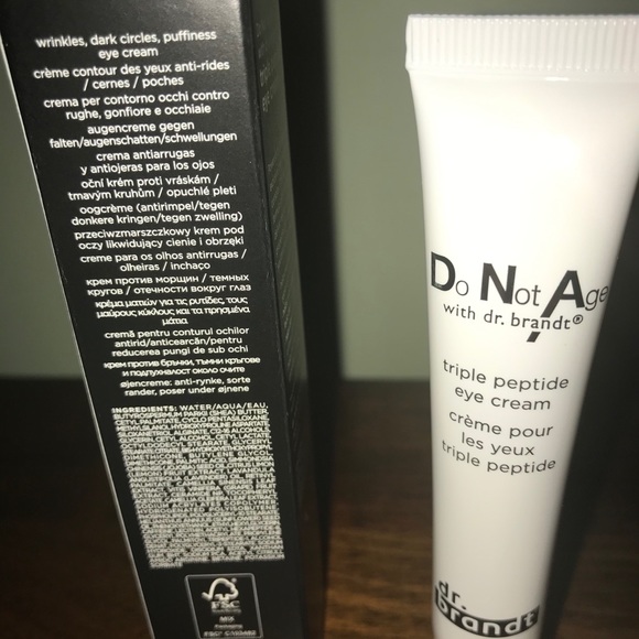 Dr. Brandt DoNotAge Triple peptide eye cream. - Picture 3 of 3